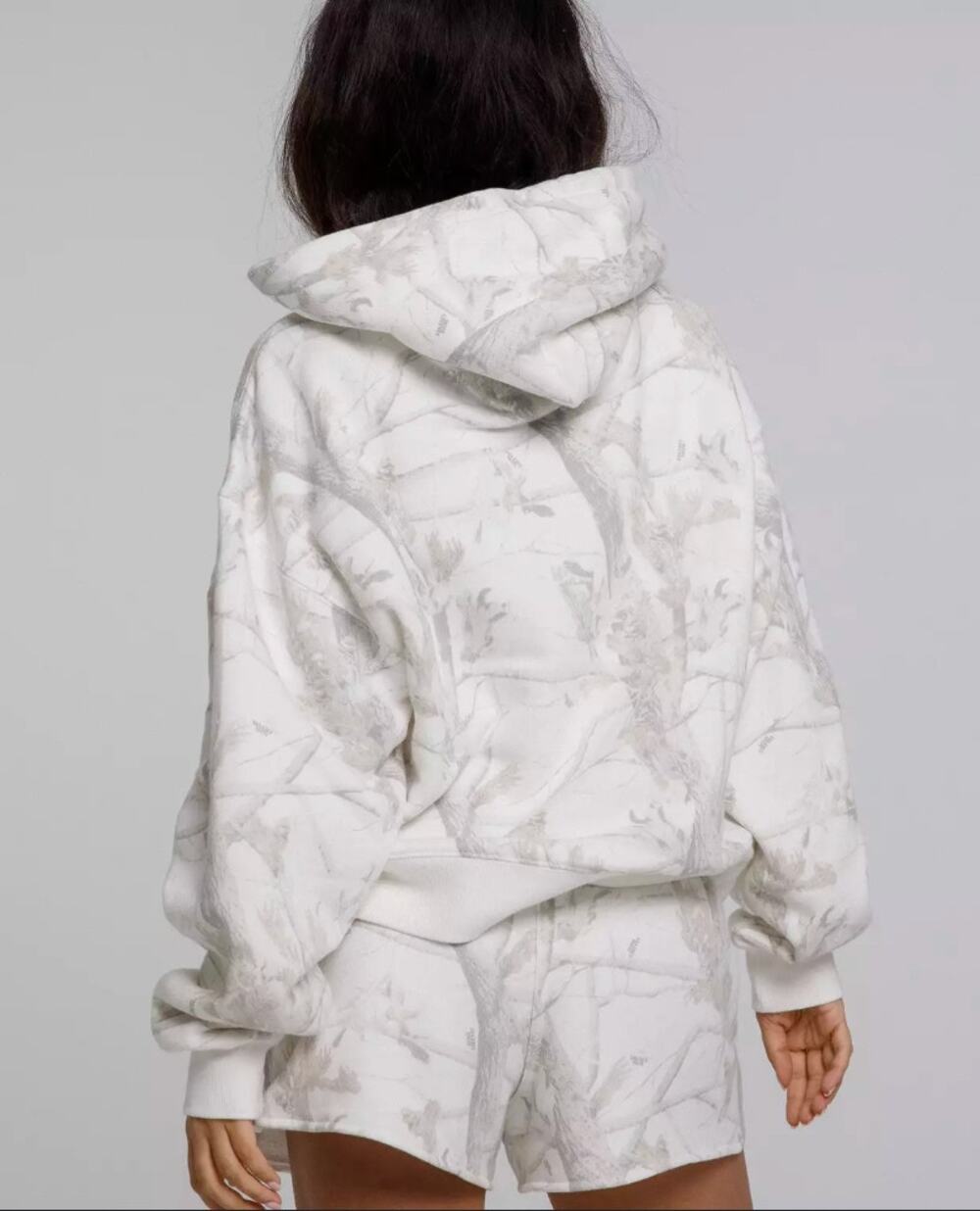 Dairy Boy White Woodland Camo Hoodie
